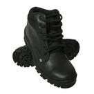 Botina Couro Nobuck Preto com Pico PVC - 41