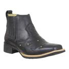 Botina Feminina Bico Quadrado Preta Zebu 39418