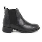 Botina Feminina Cano Curto Elástico Conforto Casual