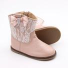 Botina feminina rosa