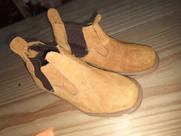 Botina infantil de couro n25