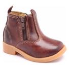 Botina Infantil Masculina com Zíper Pinhão 1202