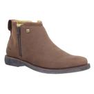 Botina Marrom de Couro Masculina Zebu 27773 Botina Marrom de Couro Masculina Zebu 27773