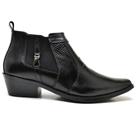Botina Masculina Bota Country Couro Fivela Confortável