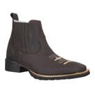 Botina Masculina Café Bico Quadrado Cow Way 33295