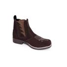 Botina Masculina Café Nobuck Da Matta 019253 Cor:MarromTamanho:44