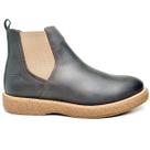 Botina Masculina Chelsea Casual Couro Legitimo Brown