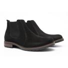 Botina Masculina de Couro Premium Bota Butina Cor Preto