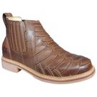 Botina Masculina Escamada Zebu 51200 - Marrom