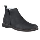 Botina Preta Masculina com Zíper Potro 24082