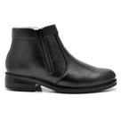 Botina Ranster Couro Confort 1500-PRETO
