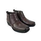 Botina Sapato MAsculina Zebu Café - REF: 60085 Lt02
