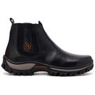 Botina Tratorada Bota Masculina Couro Palmilha Gel Adventure
