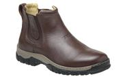 Botina zebu masculina em couro flother pinhão 56150