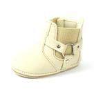 Botinha Bota Masculina Menino Bebê Recém Nascido Fivela Lateral