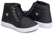 Botinha Casual Feminina Cano Curto Bota Treino Academia Antiderrapante