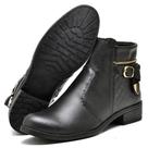 Botinha Feminina Coturno Bota Com Ziper Cano Curto (Cft207)