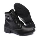 Botinha Feminina Urban WSHOES Sintético Prime Zíper Lateral Fechamento Cadarço Envio Já Botinha Feminina Urban WSHOES Sintético Prime Zíper Lateral Fechamento Cadarço Envio Já