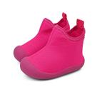 Botinha Infantil Bebê Menina Pink Cano Alto Inverno Sapameia Confortável Gatatuya