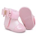 Botinha Infantil Bebê Menina Recém Nascida Estilosa Confort Princesinha Botinha Infantil Bebê Menina Recém Nascida Estilosa Confort Princesinha