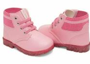 Botinha Rosa Pimpolho Botinha Rosa Pimpolho