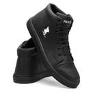Botinha Tênis Casual Sola Reta Masculino Cano Médio 05