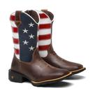 Botinha Texana Infantil Com Zíper Estados Unidos
