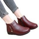 Botins Femininos Quentes e Impermeáveis para Inverno - Ideal para Halloween, Ação de Graças e Natal