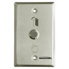 Botoeira Mecânica de Inox com Botão Acionador de fechadura Sobrepor PT697 Protection Botoeira Mecânica de Inox com Botão Acionador de fechadura Sobrepor PT697 Protection