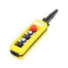 Botoeira pendente mod. xac-a4713 4 botões + emergencia