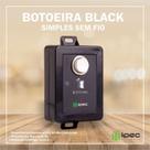 Botoeira Sem Fio Black Ipec