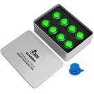 Botões Arcade Qanba Gravity KT Mecânicos 30 mm Verde