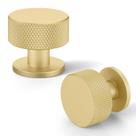 Botões de gabinete FAPUAL, redondos dourados, 32 mm x 30 mm, pacote com 10 Botões de gabinete FAPUAL, redondos dourados, 32 mm x 30 mm, pacote com 10