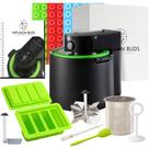 Botões de infusão para máquina de infusão mágica 3 em 1 com livro de receitas Botões de infusão para máquina de infusão mágica 3 em 1 com livro de receitas
