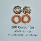 Botões de Pressão Nº 35 Tic-Tac Colorido Latão Variadas Laranja 9,5mm 50Un 100Un 200Un roupa infantil Botão 45009V Botões de Pressão Nº 35 Tic-Tac Colorido Latão Variadas Laranja 9,5mm 50Un 100Un 200Un roupa infantil Botão 45009V