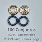 Botões de Pressão Nº 35 Tic-Tac Colorido Latão Variados Azul Petroleo 9,5mm 50Un 100Un 200Un roupa infantil Botão 45044V Botões de Pressão Nº 35 Tic-Tac Colorido Latão Variados Azul Petroleo 9,5mm 50Un 100Un 200Un roupa infantil Botão 45044V