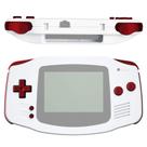 Botões de substituição para Gameboy Advance GBA - Scarlet Red