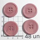 Botões Rosa Chá 30mm 4 Furos Plástico Brilhante Perolado Luxo 12 Un 24 Un 48 Un confecção camisas casaco Botão 44293V Botões Rosa Chá 30mm 4 Furos Plástico Brilhante Perolado Luxo 12 Un 24 Un 48 Un confecção camisas casaco Botão 44293V