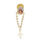Boton Dezena do Sagrado Coração de Jesus Dourado