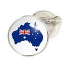 Boton ou Botton Mapa e Bandeira da Austrália