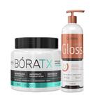 Botox Boratx 1Kg Redutor de Volume + Cauter Gloss 500ml Espelhamento Botox Boratx 1Kg Redutor de Volume + Cauter Gloss 500ml Espelhamento