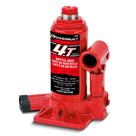 Bottle Jack Powerbuilt Heavy Duty de 4 toneladas com capacidade para 8000 libras, vermelho