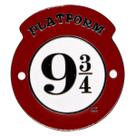 Botton Funpin Plataforma 9 ¾ Série 100 Harry Potter Zona Criativa 10082560