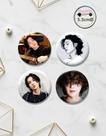 Botton GEDUMIX BTS Suga Agust D Yoongi 1.0 - 4 Peças Botton GEDUMIX BTS Suga Agust D Yoongi 1.0 - 4 Peças