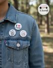 Botton GEDUMIX I Love Cats Aesthetic 1.0 - 3 Peças