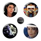 Botton GEDUMIX Michael Jackson 1.0 - 4 Peças