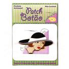 Botton Patch Especial Dama Scarlet Chapéu Preto 4501 - 1 Unid