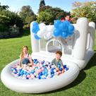 Bounce House iLink-outer Bouncy Castle com piscina de bolas para crianças de 3 a 6 anos