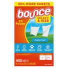 Bounce Outdoor Fresh Lenço Amaciante p/ Secadora Roupa 400 lenços Bounce Outdoor Fresh Lenço Amaciante p/ Secadora Roupa 400 lenços
