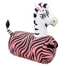 Bouncer inflável para animais saltitantes WADDLE Hip Hopper Zebra